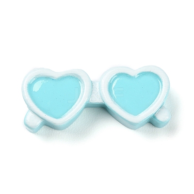 Opaque Resin Cabochons RESI-E046-02E-1