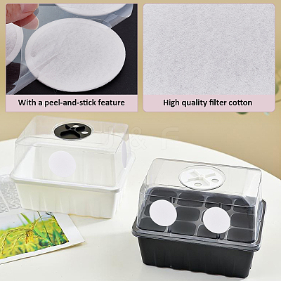 Cotton Planting Supplies Filter Pad for Mushroom AJEW-WH20019-92-1