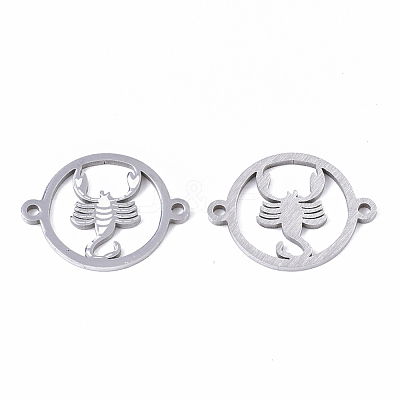 Tarnish Resistant 201 Stainless Steel Links connectors STAS-N087-22-11P-1