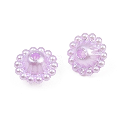 Imitation Pearl Acrylic Beads AC-CBAAA05-10B-1