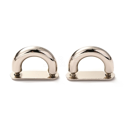 Zinc Alloy D Clasps PALLOY-A068-02P-1