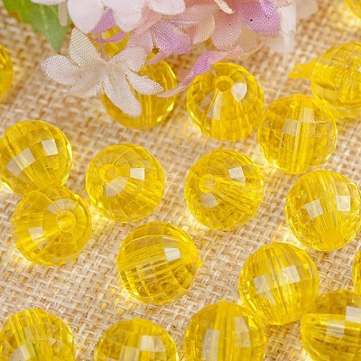 Transparent Acrylic Beads TACR-NH0001-A-11-1
