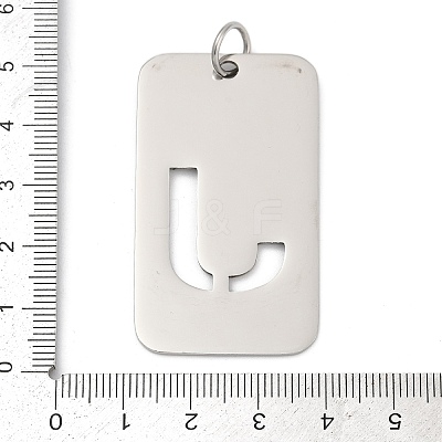 304 Stainless Steel Pendants STAS-M115-01P-J-1
