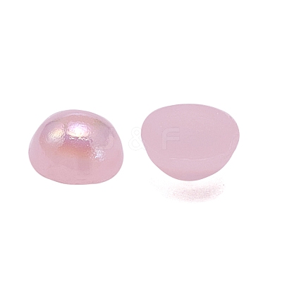 Opaque Resin Cabochons LS-CRES-WH0013-03A-1