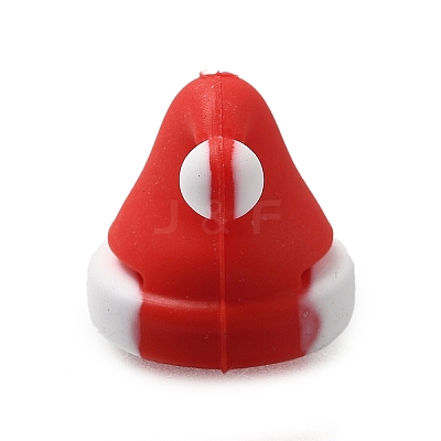 Christmas Theme Silicone Focal Beads SIL-L007-01E-1