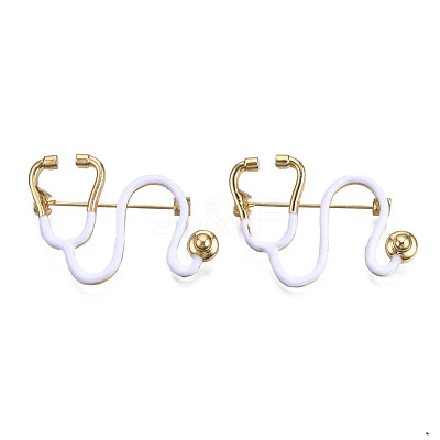 Stethoscope Enamel Pin JEWB-N007-153-1