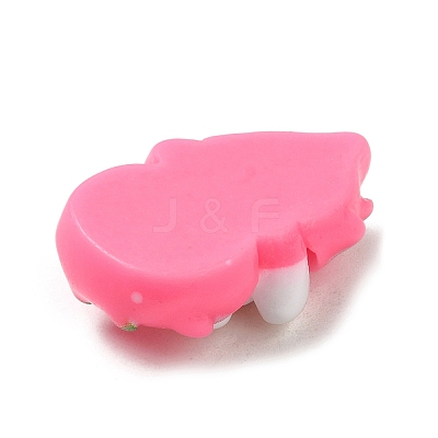 Opaque Resin Fruit Cabochons CRES-F031-01A-1