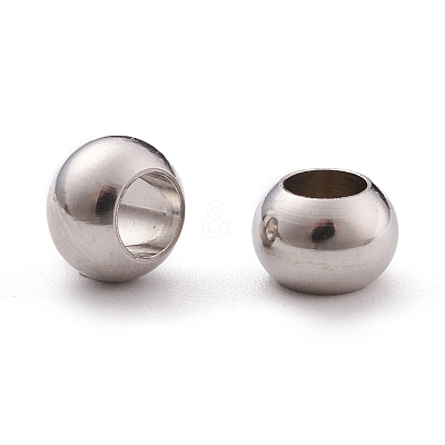 Tarnish Resistant 304 Stainless Steel Rondelle Beads STAS-I020-14-1