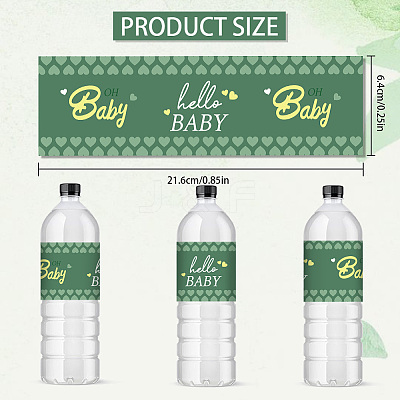 Bottle Label Adhesive Stickers DIY-WH0520-011-1