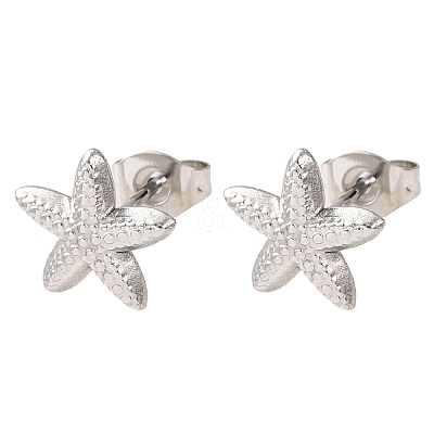 304 Stainless Steel Stud Earrings SA-CBA4160-26P-1