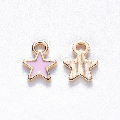 Alloy Enamel Charms ENAM-S121-029A-1