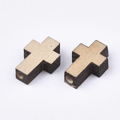Natural Wooden Beads X-WOOD-S050-41-1