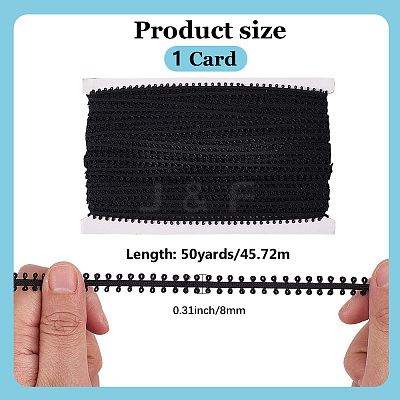 Polyester Braided Lace Ribbon OCOR-WH20006-67C-1