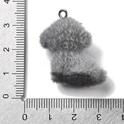Resin Pendants RESI-Q007-06H-1