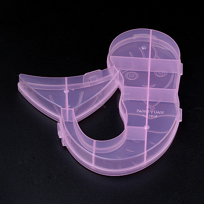 Mermaid Plastic Bead Storage Containers CON-Q023-10A-1