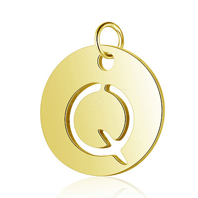 304 Stainless Steel Charms STAS-S105-T514G-Q-1