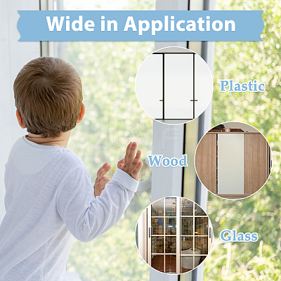 15Pcs Plastic Child Safety Lock for Sliding Door FIND-DC0004-16-1