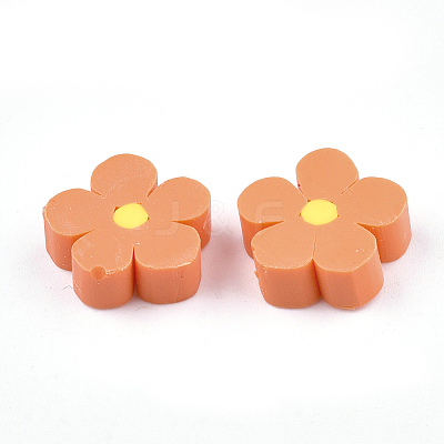 Handmade Polymer Clay Cabochons CLAY-S091-16F-1