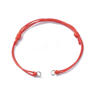 Adjustable Eco-Friendly Korean Waxed Polyester Cord Bracelet Making AJEW-JB01195-05-1