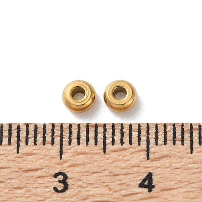 Ion Plating(IP) 304 Stainless Steel Beads X-STAS-C114-19G-1