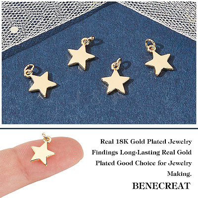 16Pcs Brass Pendants KK-BC0013-78-1