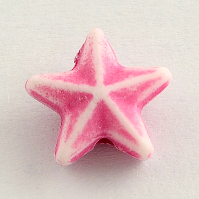 Craft Style Colorful Acrylic Beads X-MACR-Q153-M028-1