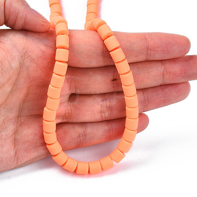 Handmade Polymer Clay Bead Strands CLAY-ZX006-01-39-1