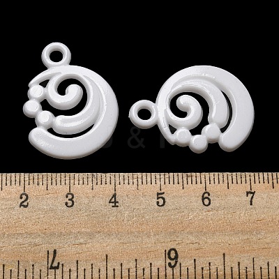 Opaque Acrylic Pendants SACR-L007-044C-1