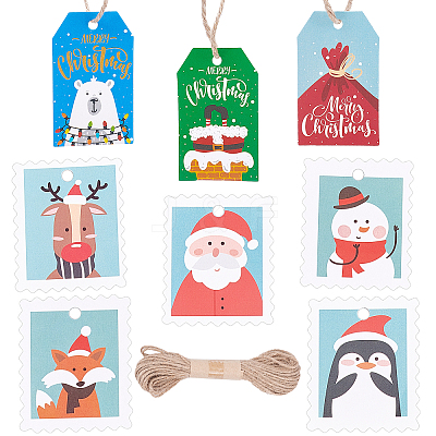 Christmas Kraft Paper Tags CDIS-GF0001-02-1