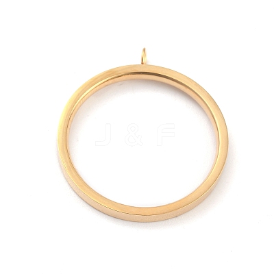 304 Stainless Steel Finger Ring Settings RJEW-O045-09C-G-1