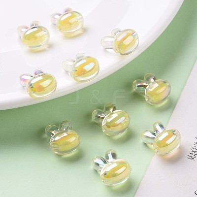 Transparent Acrylic Beads TACR-S152-05B-SS2105-1