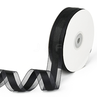1Roll Solid Color Organza Ribbons ORIB-CY0001-02N-1