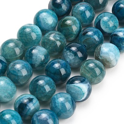 Natural Dragon Veins Agate Beads Strands GG-L001-L01-01G-1