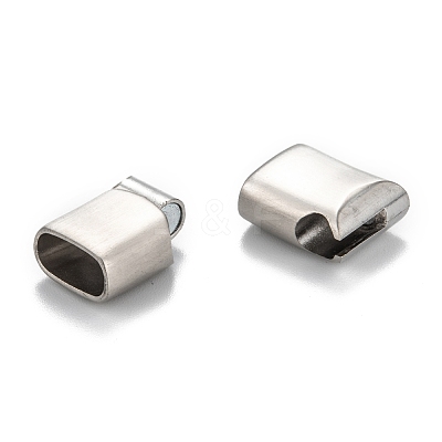 Tarnish Resistant 316 Surgical Stainless Steel Magnetic Clasps with Glue-in Ends X-STAS-F269-01MP-1