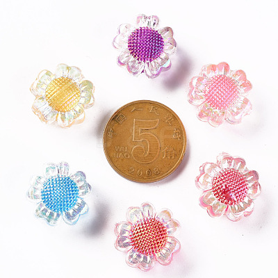 Transparent Acrylic Beads X-TACR-S152-10B-1