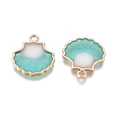 Alloy Enamel Pendants ENAM-I044-11C-1