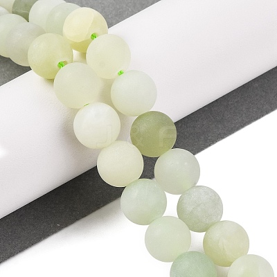 Natural New Jade Beads Strands G-G138-A01-02-1