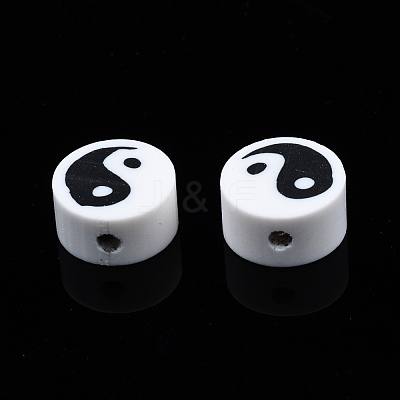 Handmade Polymer Clay Beads CLAY-T016-65K-1