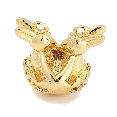 Rack Plating Brass Pendants KK-Q028-59G-1