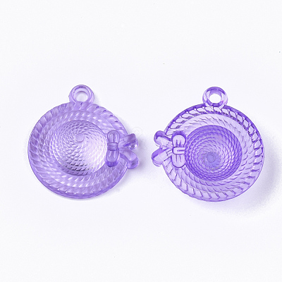 Transparent Acrylic Pendants TACR-S133-097-1