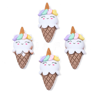 Opaque Resin Decoden Cabochons CRES-S308-013-1