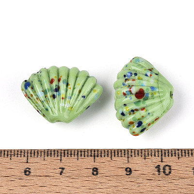 Handmade Lampwork Beads Strands X1-LAMP-T026-03D-1
