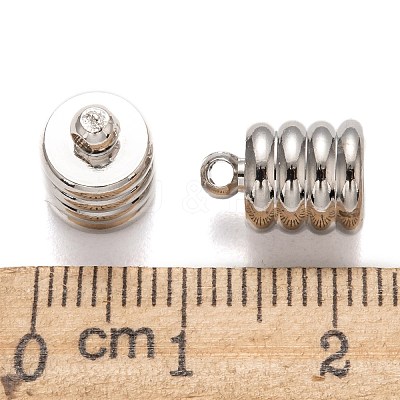 Brass Cord Ends LS-KK-D218-11x8-P-1