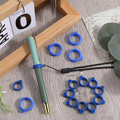 60Pcs 2 Style Silicone Pendant SIL-GF0001-43F-1