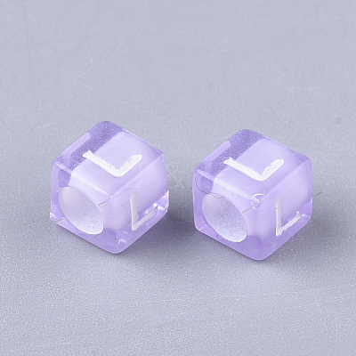 Transparent Acrylic Beads MACR-S299-055-1