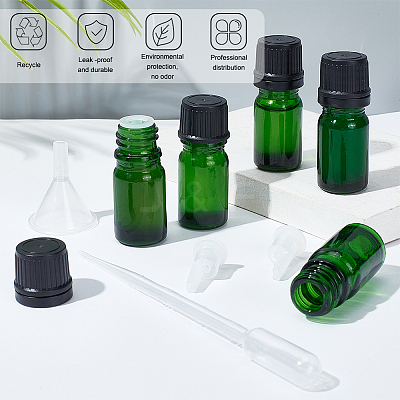 24 Sets Empty Glass Essential Oil Bottles MRMJ-BC0003-37A-1