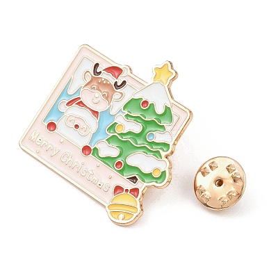 Christmas Enamel Pins LS-JEWB-F041-01F-1