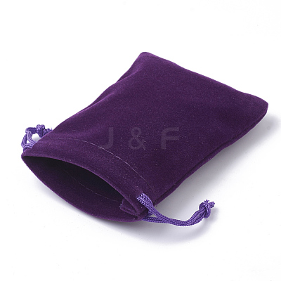 Rectangle Velvet Pouches X-TP-R002-10x12-08-1