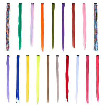 19Pcs 19 Styles Fashion Women's Hair Accessories PHAR-TA0001-15-1