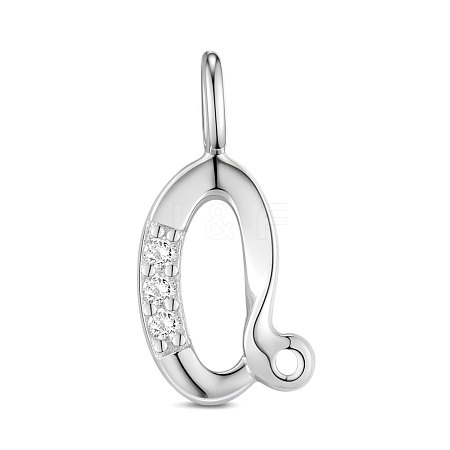 SHEGRACE Rhodium Plated 925 Sterling Silver Charms JEA017A-1